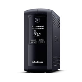 Cyberpower Línea interactiva VP700ELCD 700VA 390W 4 salidas formato torre